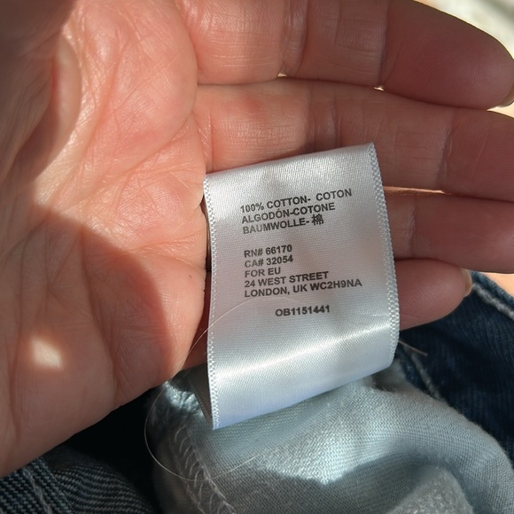 BDG by Urban Outfitters Blue Straight-Leg Cowboy Jean Size 24 - Picture 11 of 11